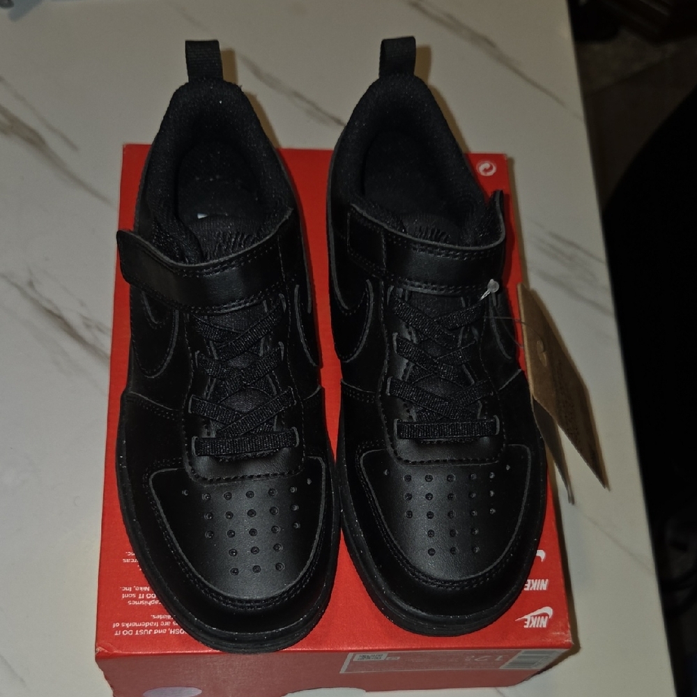 Nike Kids All-Black Sneakers